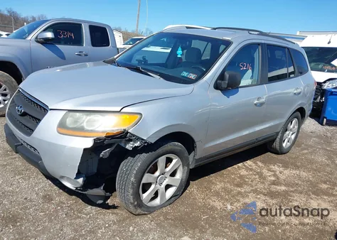 2008 Hyundai Santa Fe Limited/Se from USA, damaged, VIN 5NMSH13E28H130193